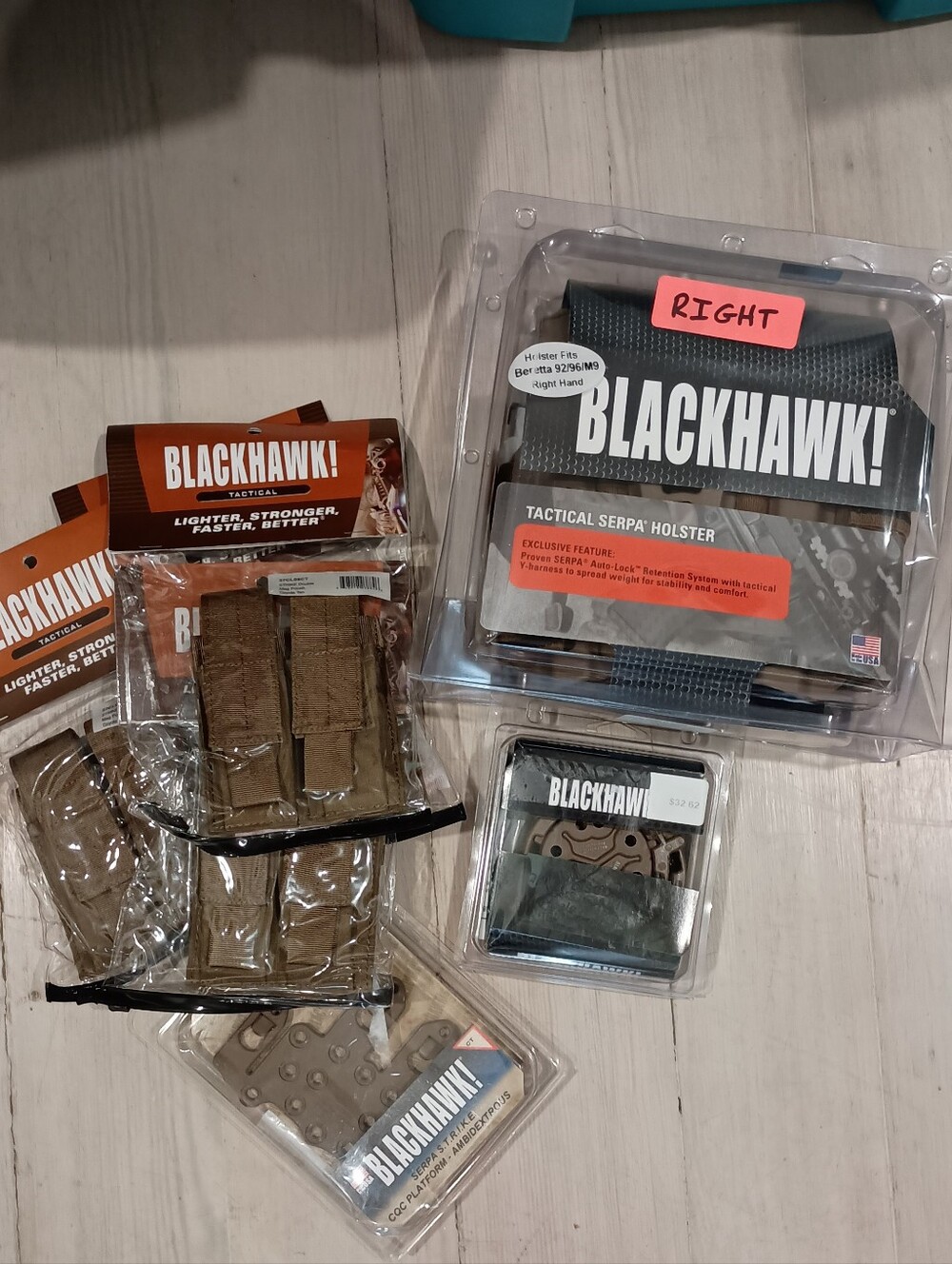 Blackhawk! Tactical Serpa Holster Right